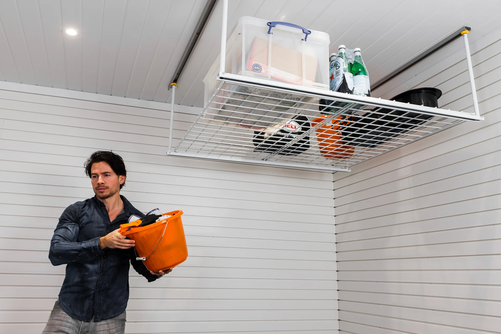 Ceiling Storage Rack - The Garage Store